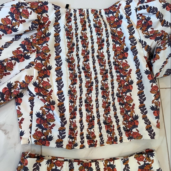 BNWT O.P.T. Skirt and Top Set XS Floral Print - Picture 5 of 6